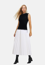 Carica l'immagine nel visualizzatore di Gallery, Women's Merino Gradient Pleated Skirt
