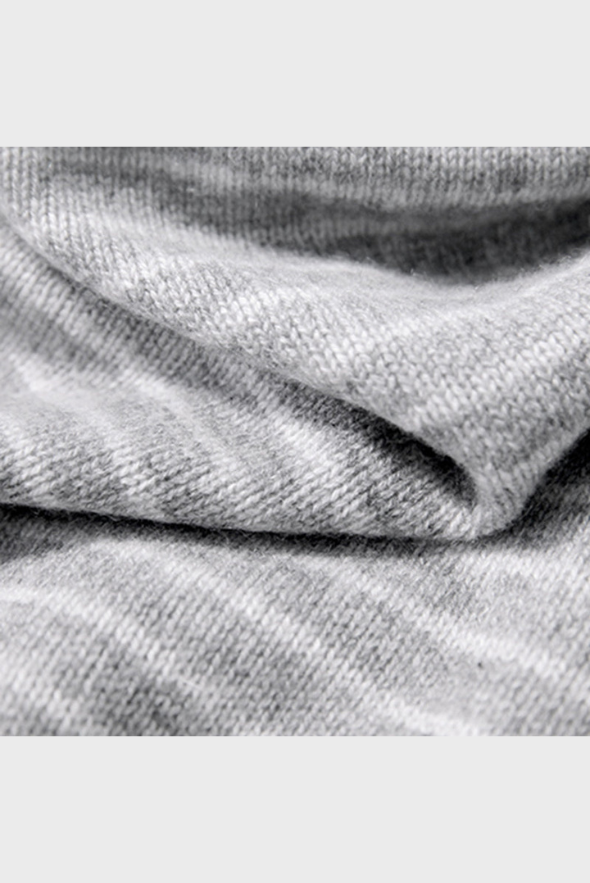 Pull en cachemire à rayures esthétique