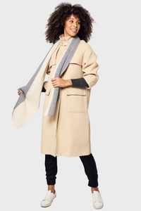 Beige Wool Coat335782708658418