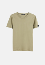 Load image into Gallery viewer, Grand Crew-Neck Cotton Slim Fit T-Shirt (160g)
