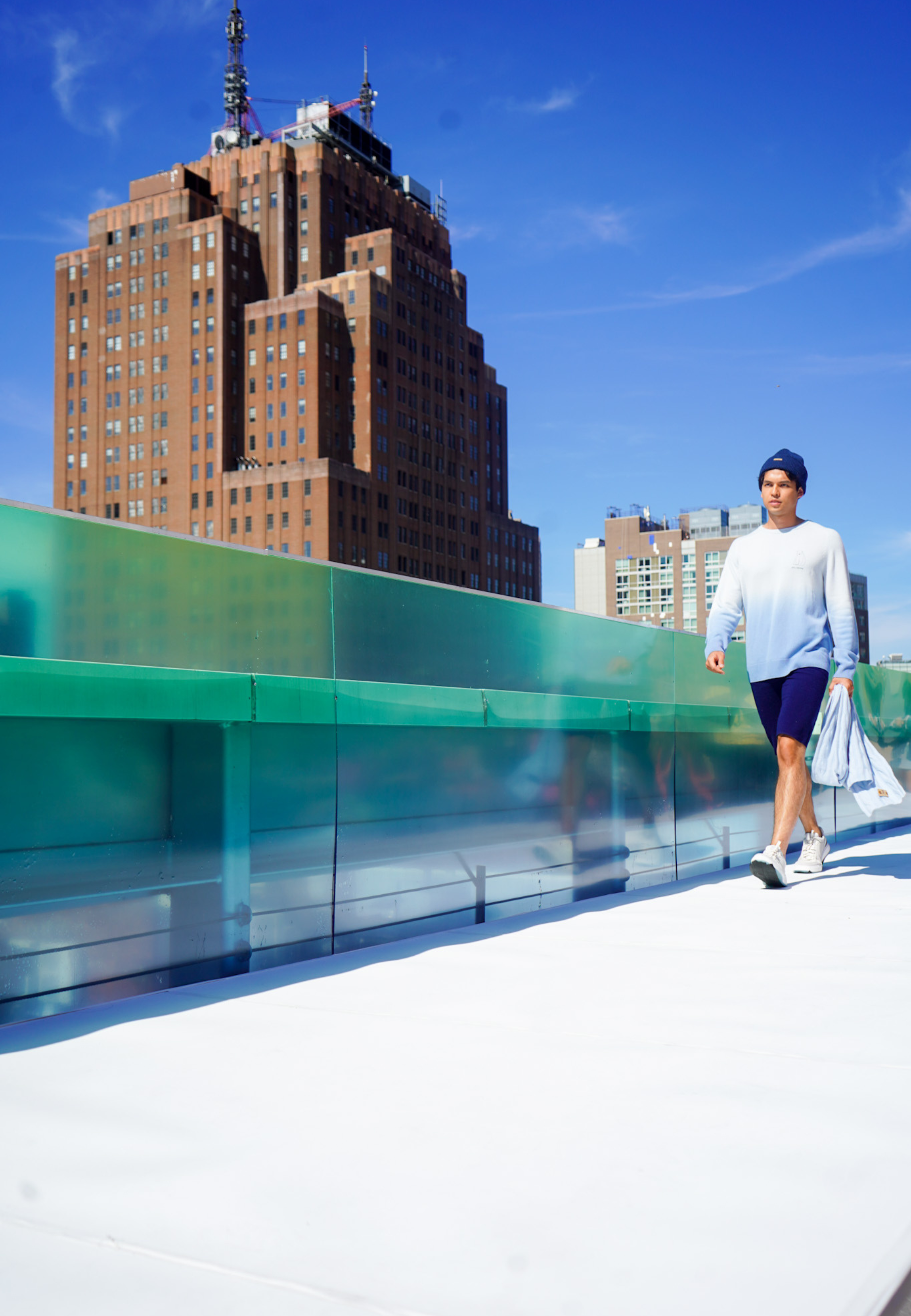 Men's Polar Gradient Merino Wool Sweater