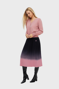 Women's Merino Gradient Pleated Skirt835810085929202