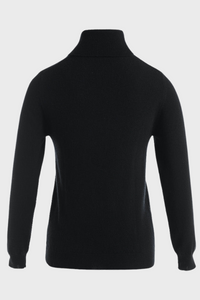 Fitted Turtleneck Sweater (Cashmere & Merino Wool)836083647217906