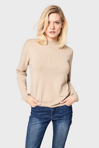 Mock-Neck Pullover (Premium Cashmere Knit)436084574028018