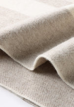 Load image into Gallery viewer, Double Sided Wool Poncho Shawl
