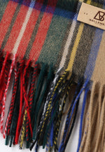 Load image into Gallery viewer, Classic Checker Lambswool Shawl
