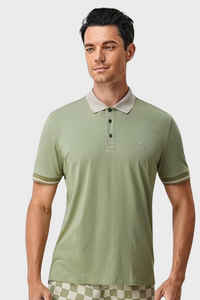 Men's Two-Tone Polo Shirt936073737683186