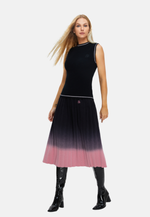 Carica l'immagine nel visualizzatore di Gallery, Women's Merino Gradient Pleated Skirt

