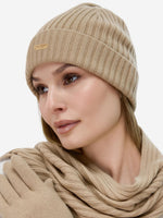 Load image into Gallery viewer, Merino Wool Gift Set (Scarf + Hat + Gloves)

