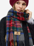 Cashmere checker elegant gift set