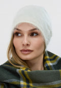 Brushed Pure Cashmere Hat