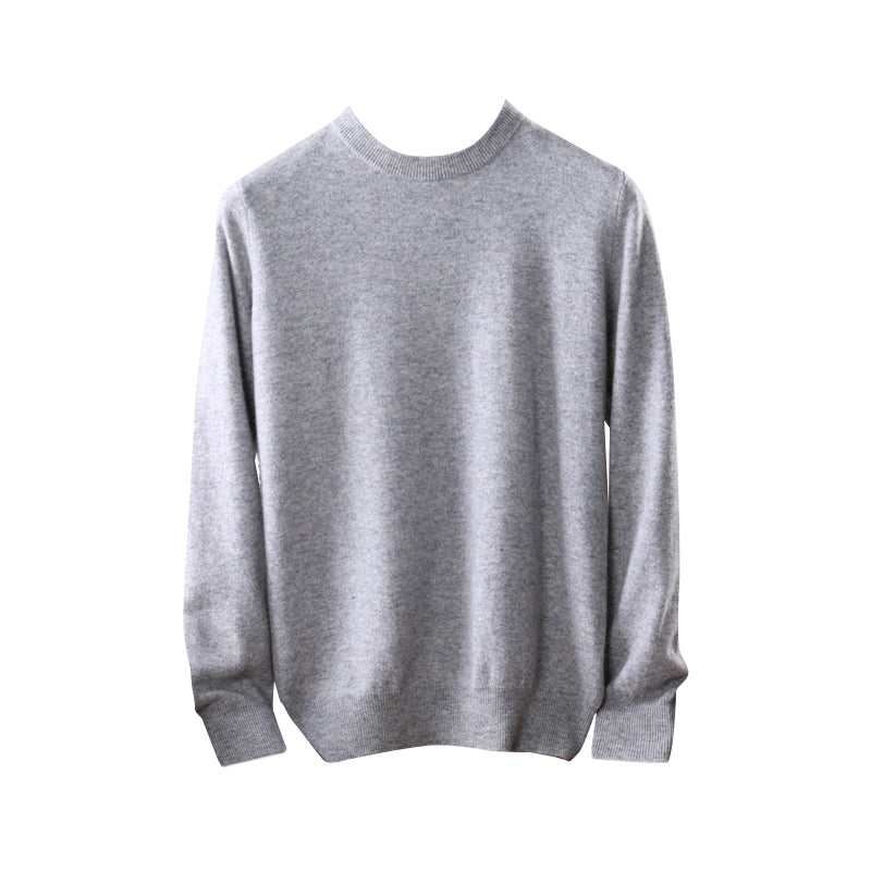 Crew-Neck Sweater ( Merino Cashmere Blended)