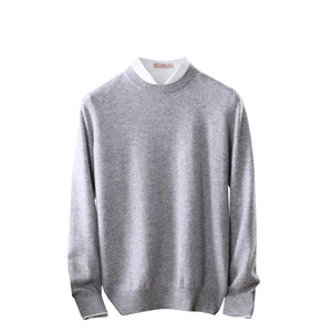 Crew-Neck Sweater ( Merino Cashmere Blended)1833808611148018