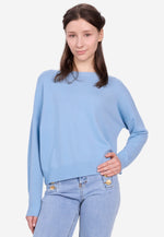 Load image into Gallery viewer, Cashmere Boat Neck  Sweater
