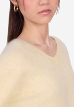 Load image into Gallery viewer, Brushed Silk Cashmere V - Neck Sweater
