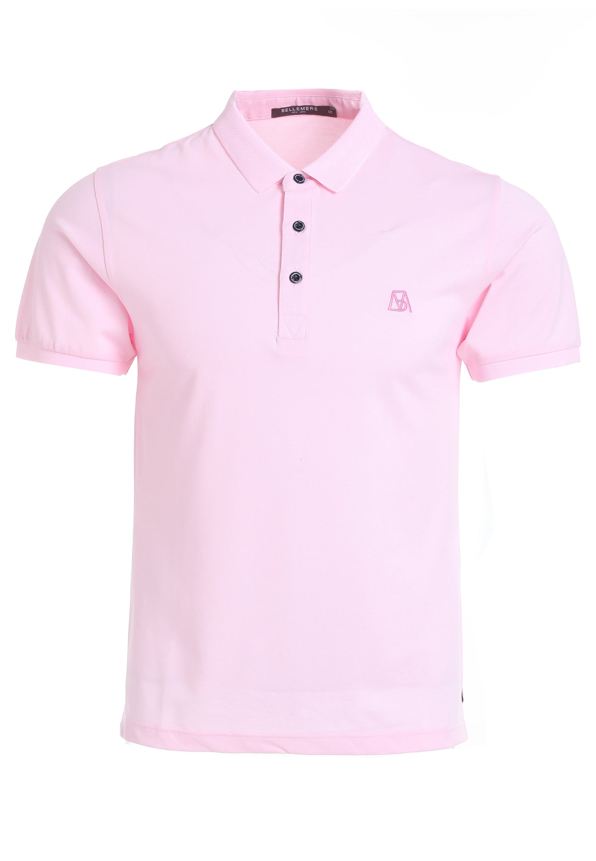 Polo en coton uni