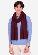 Load image into Gallery viewer, Ribbed Cashmere Scarf
