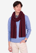Load image into Gallery viewer, Ribbed Cashmere Scarf
