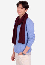 Load image into Gallery viewer, Ribbed Cashmere Scarf
