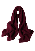 Load image into Gallery viewer, Ribbed Cashmere Scarf
