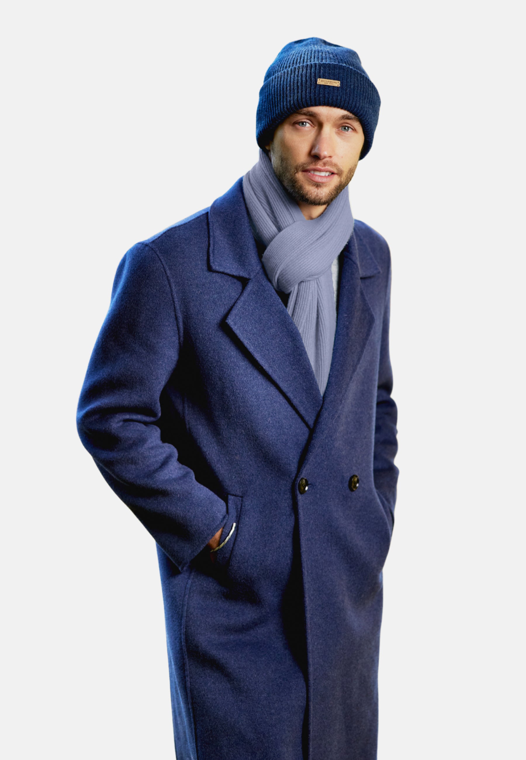 Ribbed Cashmere Scarf