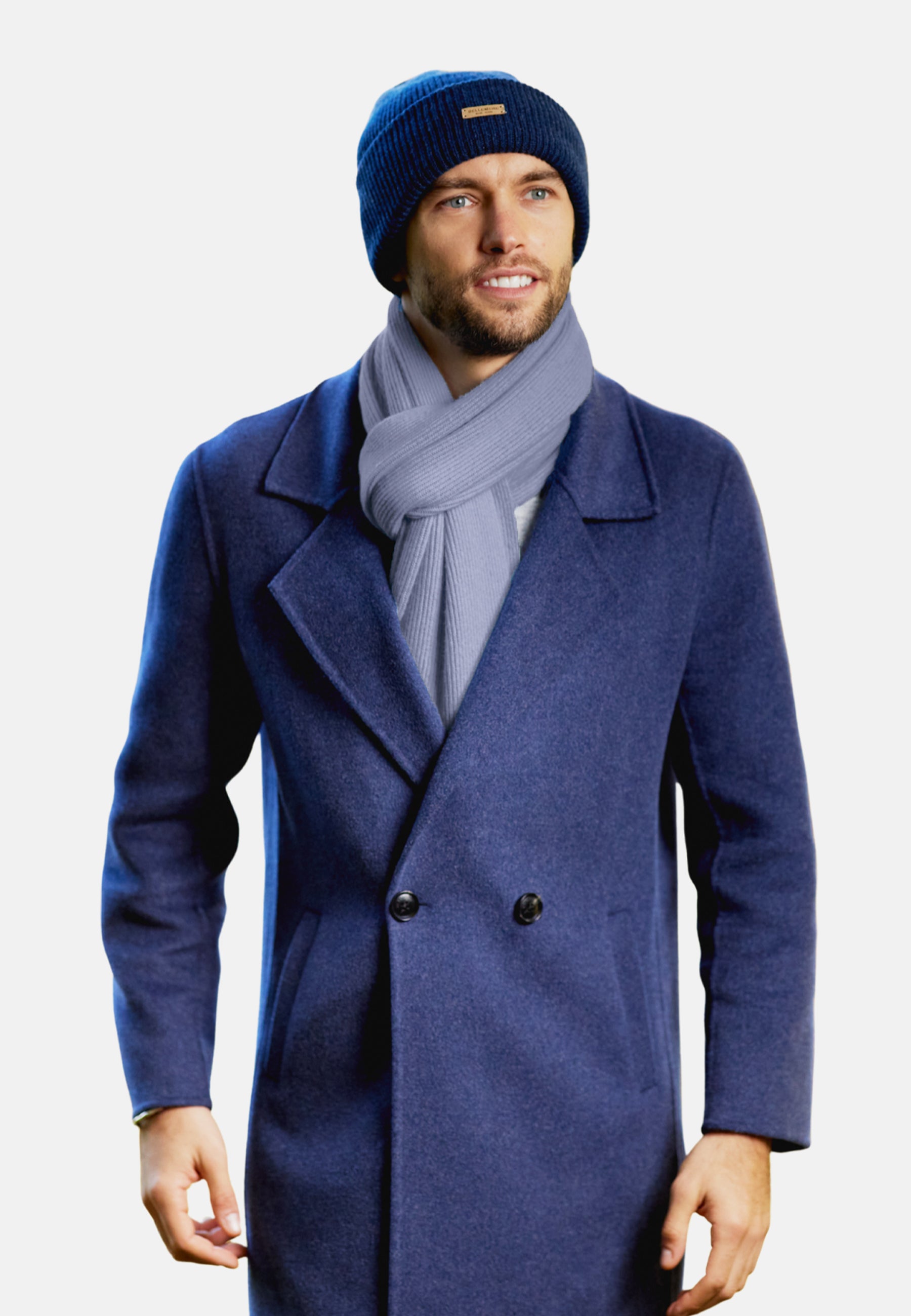 Ribbed Cashmere Scarf