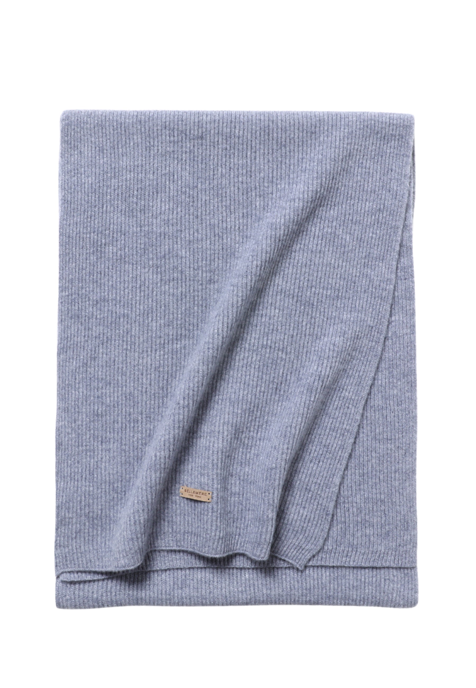 Ribbed Cashmere Scarf