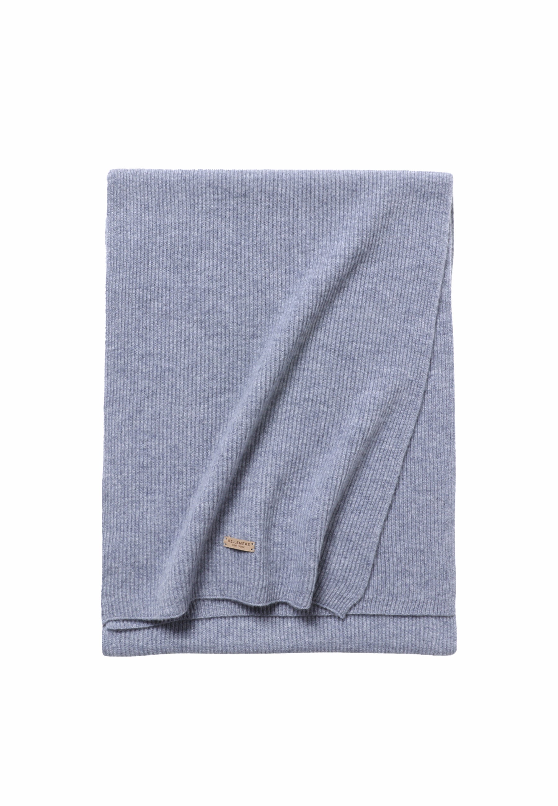 Ribbed Cashmere Scarf