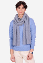 Load image into Gallery viewer, Ribbed Cashmere Scarf
