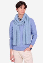 Load image into Gallery viewer, Ribbed Cashmere Scarf
