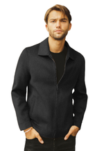 Load image into Gallery viewer, Charming Zip-Up Merino Blend Blouson
