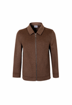 Load image into Gallery viewer, Charming Zip-Up Merino Blend Blouson
