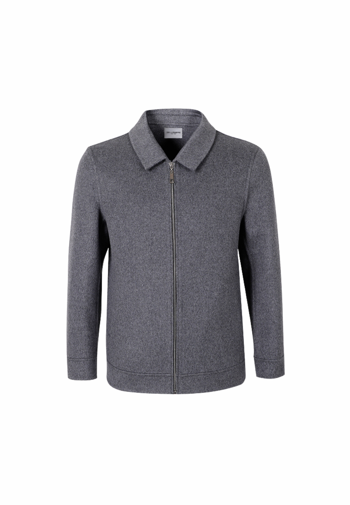 Charming Zip-Up Merino Blend Blouson