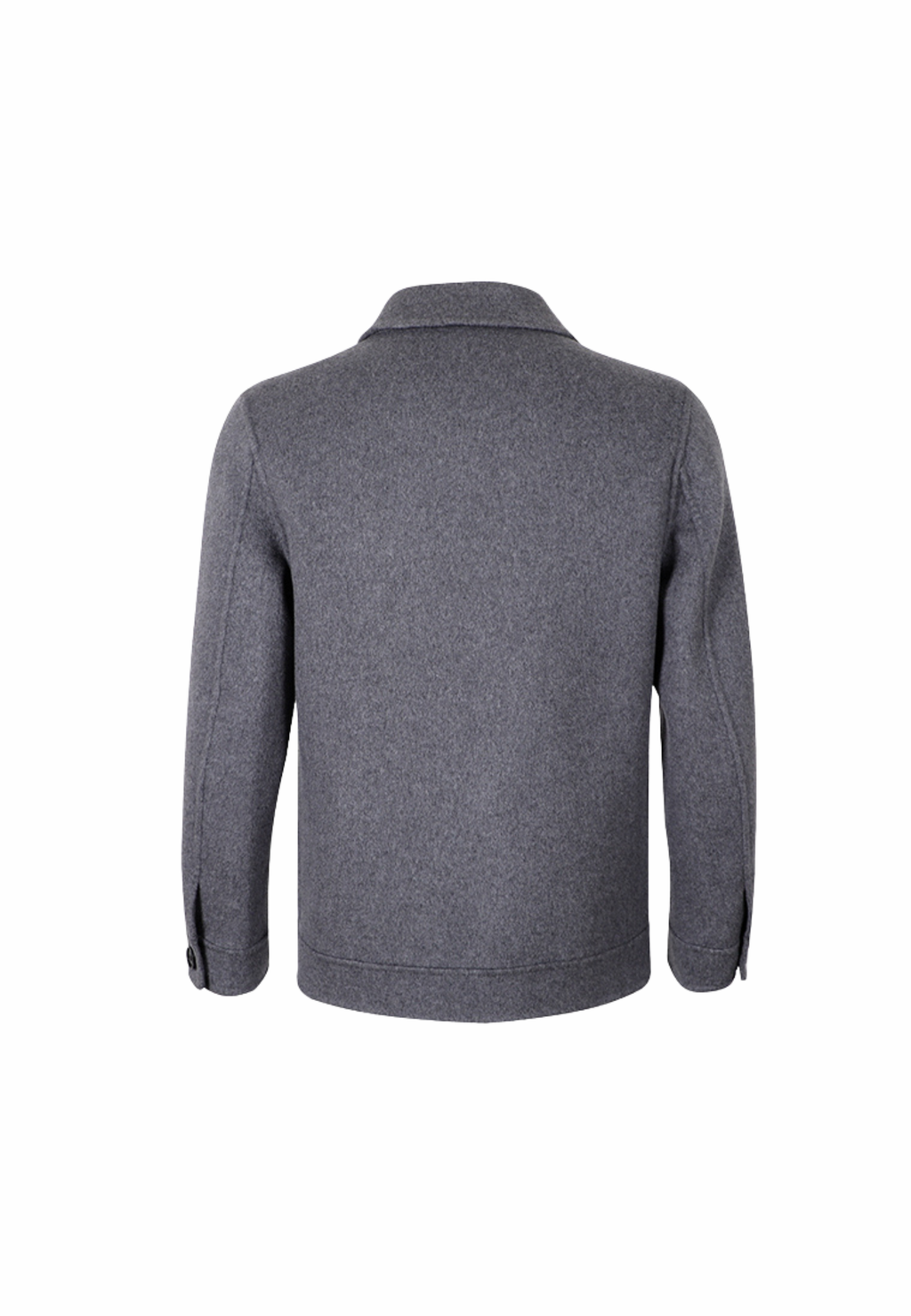 Charming Zip-Up Merino Blend Blouson