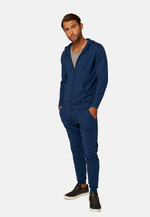 Lade das Bild in den Galerie-Viewer, Cotton Cashmere Full Zip Slim Fit Hoodie
