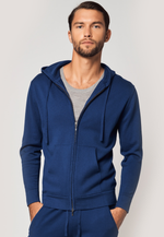 Lade das Bild in den Galerie-Viewer, Cotton Cashmere Full Zip Slim Fit Hoodie
