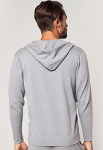Lade das Bild in den Galerie-Viewer, Cotton Cashmere Full Zip Slim Fit Hoodie
