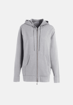 Lade das Bild in den Galerie-Viewer, Cotton Cashmere Full Zip Slim Fit Hoodie
