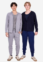 Load image into Gallery viewer, Cotton Cashmere Full Zip Regular Fit Hoodie
