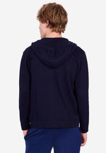 Load image into Gallery viewer, Cotton Cashmere Full Zip Regular Fit Hoodie
