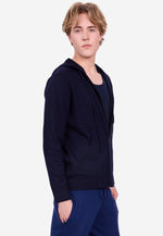 Load image into Gallery viewer, Cotton Cashmere Full Zip Regular Fit Hoodie
