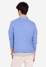 Load image into Gallery viewer, Solid V-Neck Merino Sweater
