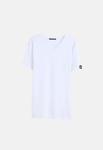 Lade das Bild in den Galerie-Viewer, Grand V-Neck Mercerized Cotton T-Shirt
