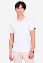 Carica l'immagine nel visualizzatore di Gallery, Grand V-Neck Mercerized Cotton T-Shirt
