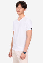 Carica l'immagine nel visualizzatore di Gallery, Grand V-Neck Mercerized Cotton T-Shirt
