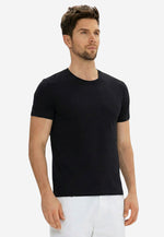 将图片加载到图库查看器，Men Crew-Neck Cotton T-Shirt (185G)
