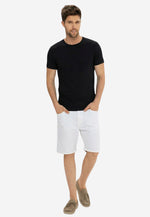 将图片加载到图库查看器，Men Crew-Neck Cotton T-Shirt (185G)
