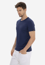 Lade das Bild in den Galerie-Viewer, Men Crew-Neck Cotton T-Shirt (185G)
