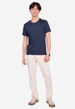 将图片加载到图库查看器，Men Crew-Neck Cotton T-Shirt (185G)
