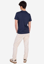 将图片加载到图库查看器，Men Crew-Neck Cotton T-Shirt (185G)
